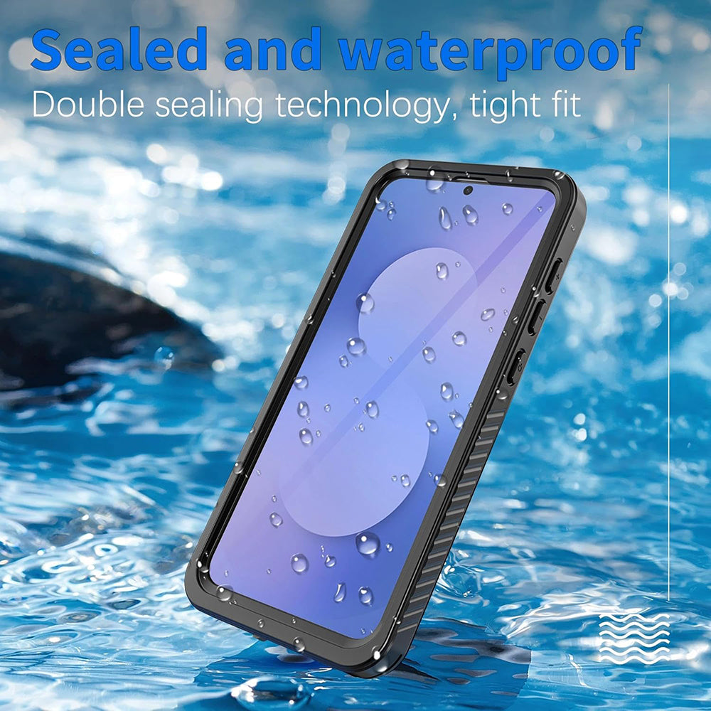 ShellBox Husa de protectie ShellBox Waterproof IP68 compatibil cu Samsung Galaxy S25 FE, Negru – imagine 6