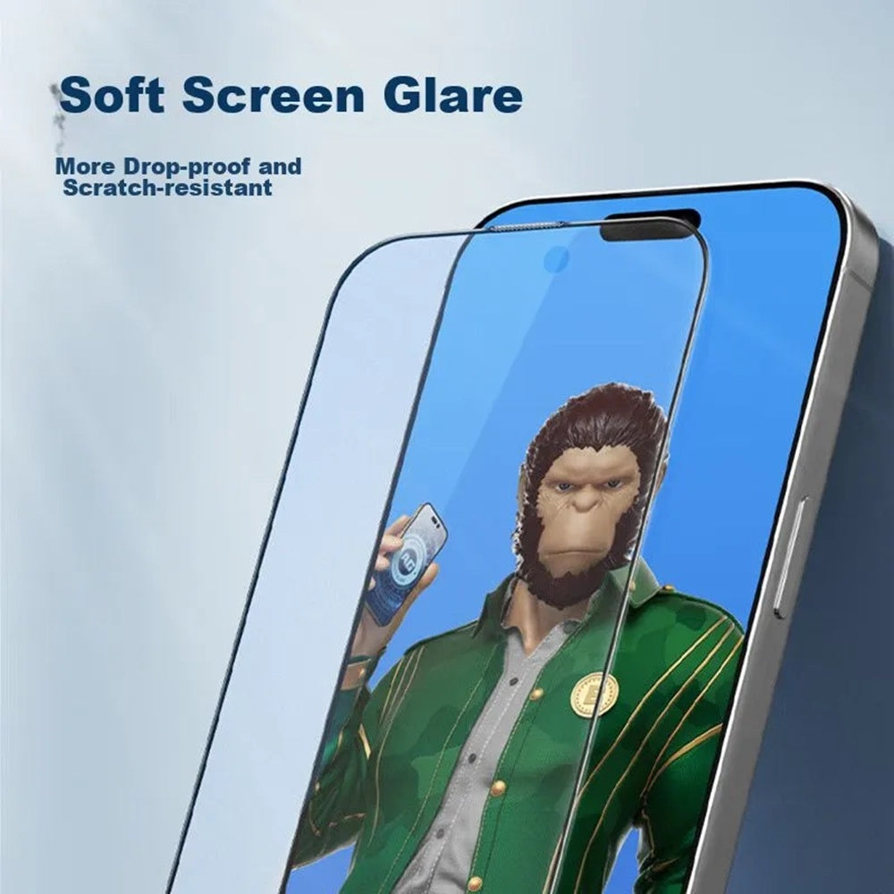 Blueo - Anti-Glare Matte Glass - Samsung Galaxy S26 - Black
