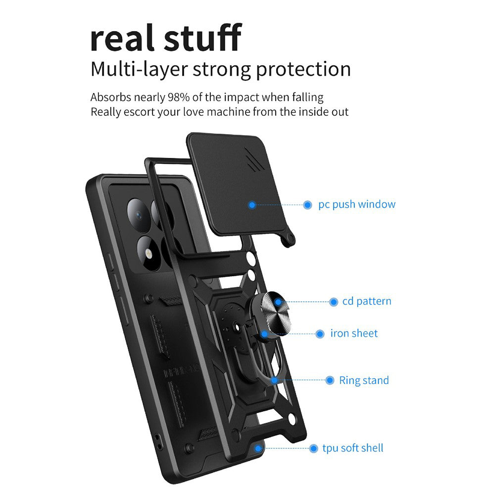 Techsuit - CamShield Series - Xiaomi Redmi Note 15 Pro+ 5G / Poco M8 Pro 5G - Gold