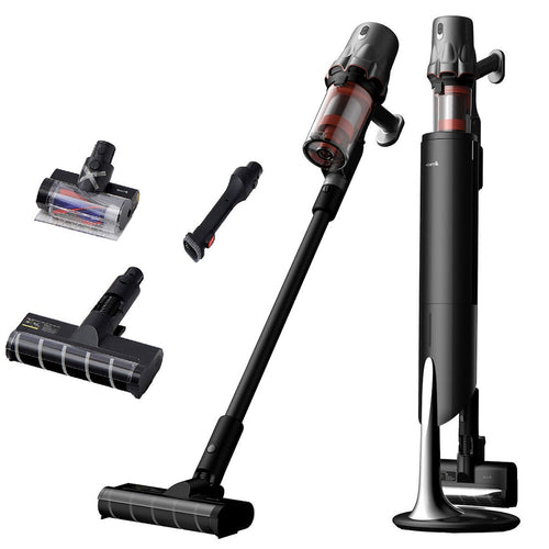 Deerma - Vacuum Cleaner T30W XT Station (VCCS14A) - 2in1 Design, LED Display, 25000Pa, 450W, 2500mAh - Black
