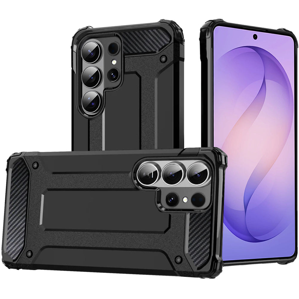 Techsuit - Hybrid Armor - Samsung Galaxy S26 Ultra - Black