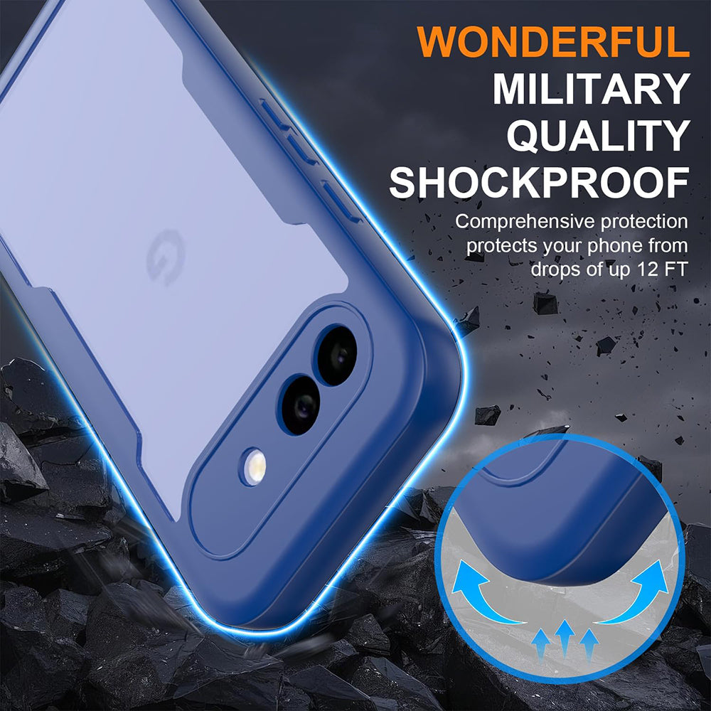 Techsuit - ColorVerse 360 Series + Screen Protector - Google Pixel 10a - Blue