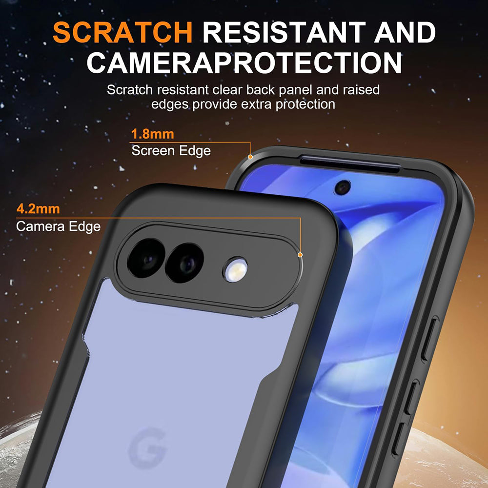 Techsuit - ColorVerse 360 Series + Screen Protector - Google Pixel 10a - Black