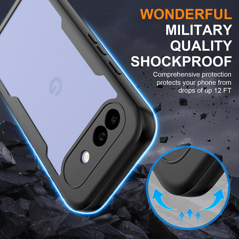 Techsuit - ColorVerse 360 Series + Screen Protector - Google Pixel 10a - Black
