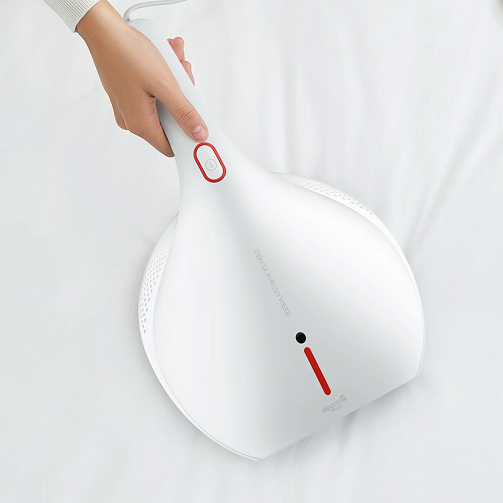 Deerma - Handheld Vacuum Cleaner (CM800) - with Heat, UV-C Light, 13000Pa, HEPA, 450W, 0.5l, 4.5m Cord Length - White