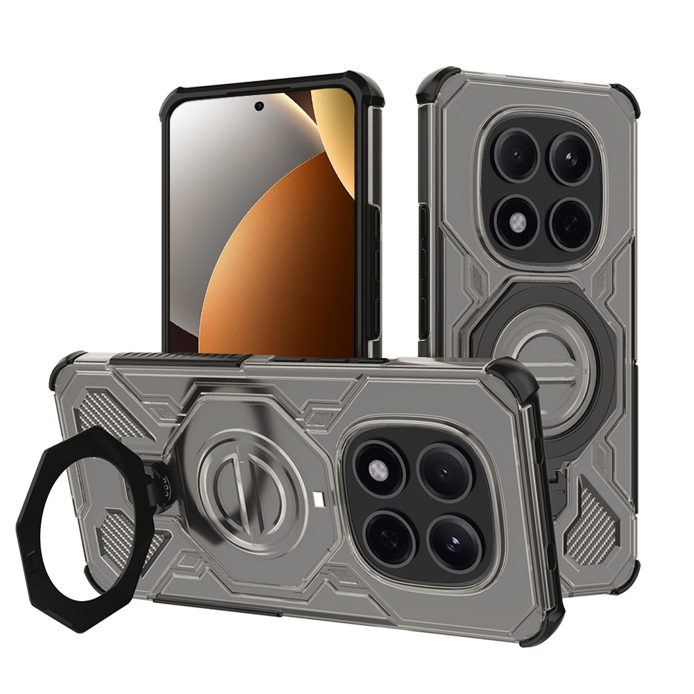 TechSuit Husa de protectie Techsuit Carbon Shield PRO compatibil cu Xiaomi Redmi Note 15 Pro+ 5G / Poco M8 Pro 5G, Negru