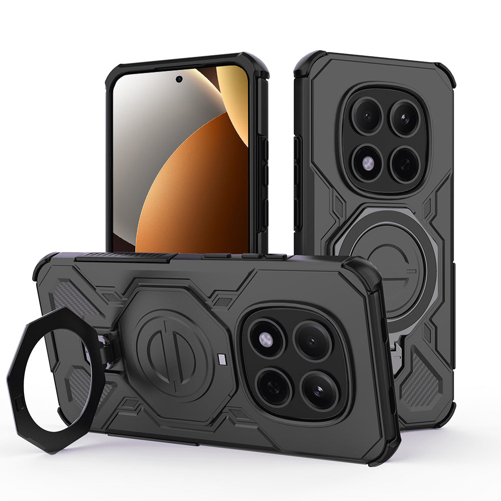 TechSuit Husa de protectie Techsuit Carbon Shield PRO compatibil cu Xiaomi Redmi Note 15 Pro+ 5G / Poco M8 Pro 5G, Negru