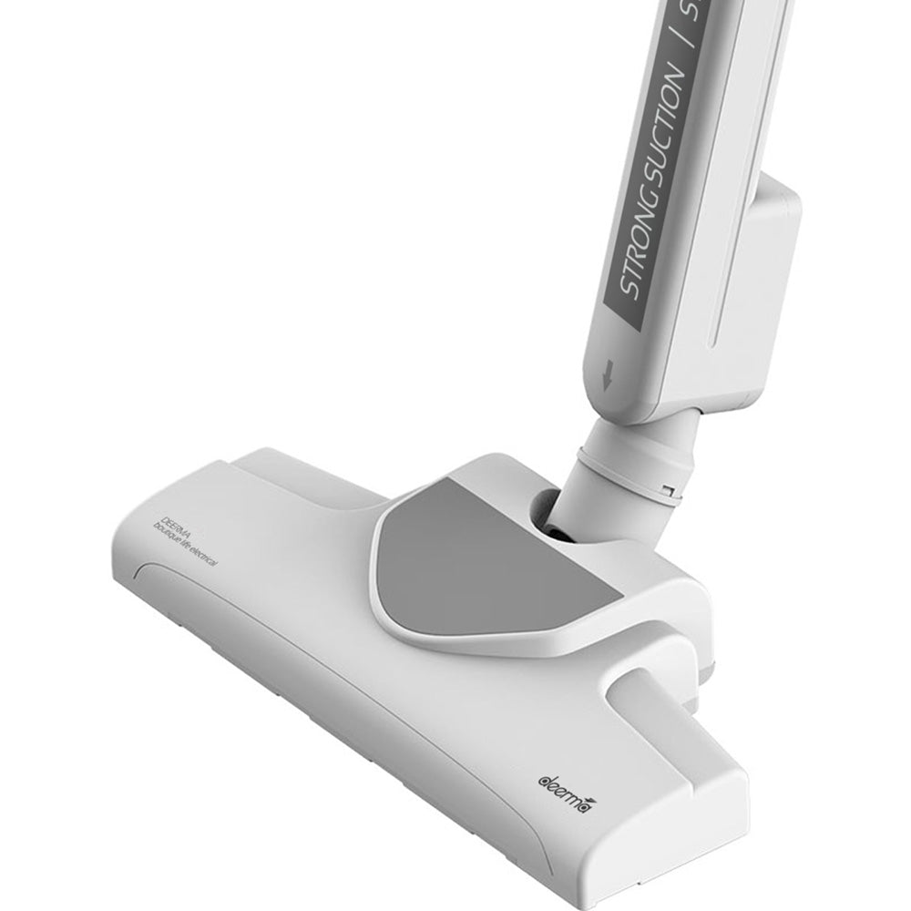 Deerma - Corded Vacuum Cleaner (DX700) - 600W, 0.6l, Dual Mode, with Round Brush, Long Crevice Nozzle, 5m Cord - White