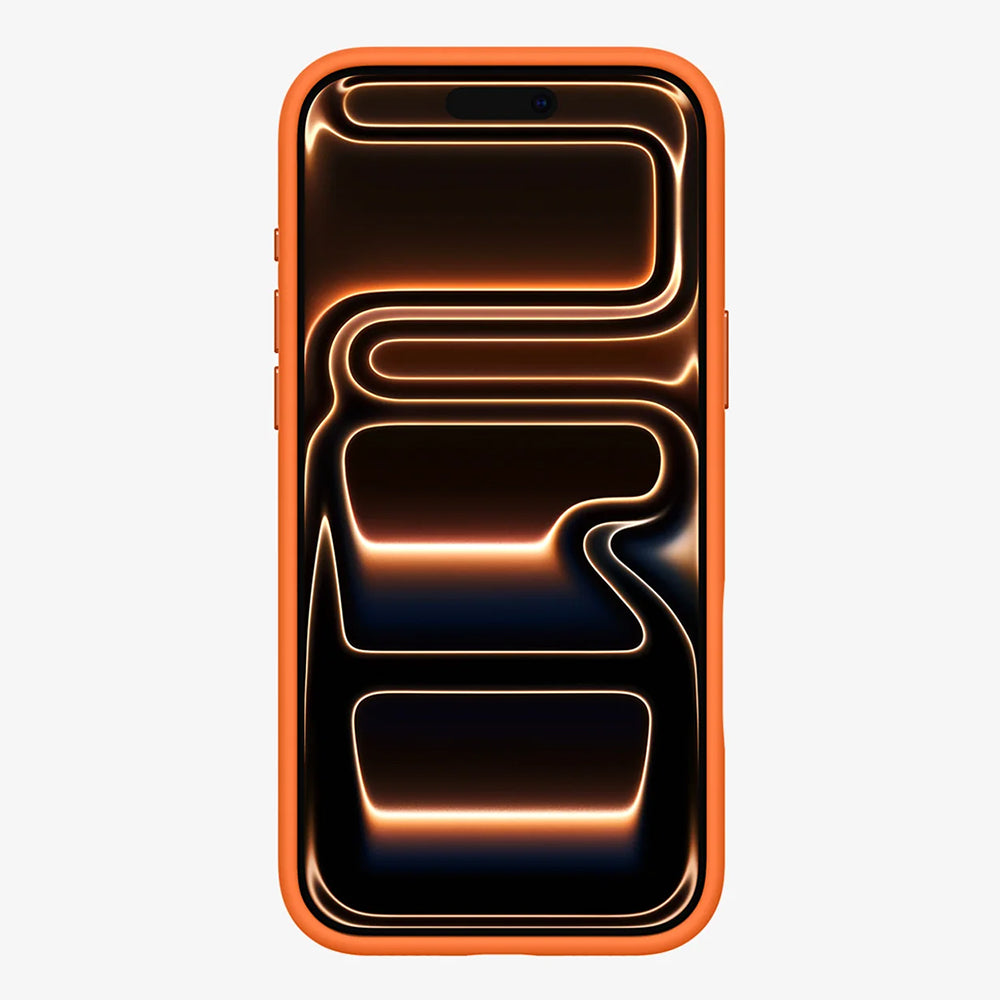 Spigen Husa de protectie Spigen Silicone Fit MagSafe (ACS11379) compatibil cu iPhone 17 Pro, Cosmic Orange – imagine 6