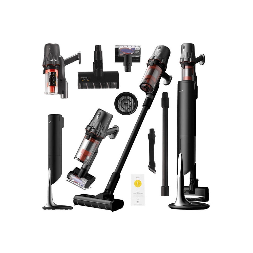 Deerma - Vacuum Cleaner T30W XT Station (VCCS14A) - 2in1 Design, LED Display, 25000Pa, 450W, 2500mAh - Black