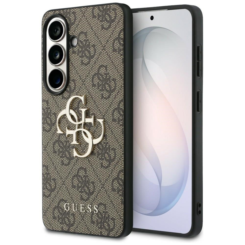 Husa pentru Samsung Galaxy S26 - Guess Hardcase 4G Big Metal Logo (GUHCS26S4GMGBR) - Brown