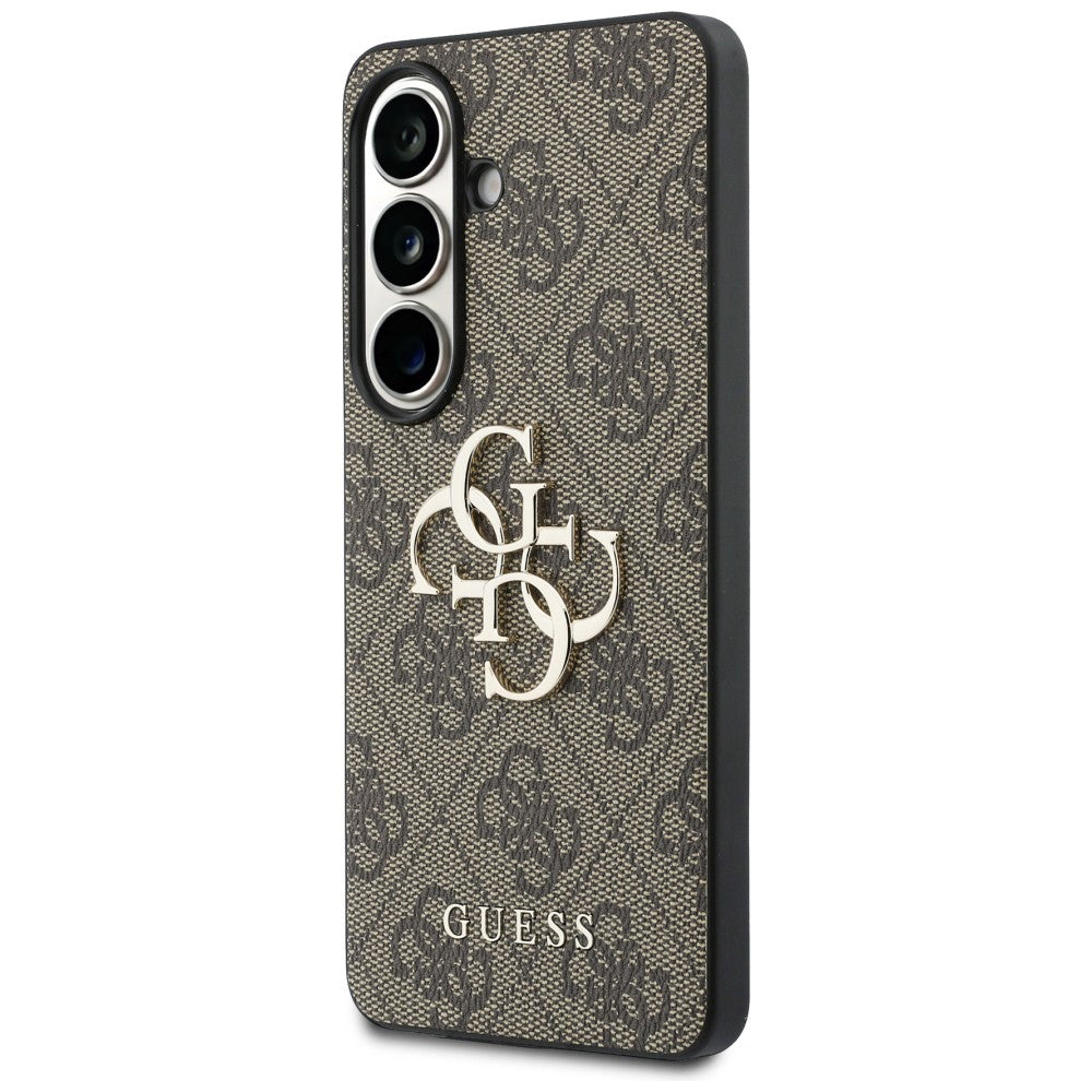 Husa pentru Samsung Galaxy S26 - Guess Hardcase 4G Big Metal Logo (GUHCS26S4GMGBR) - Brown