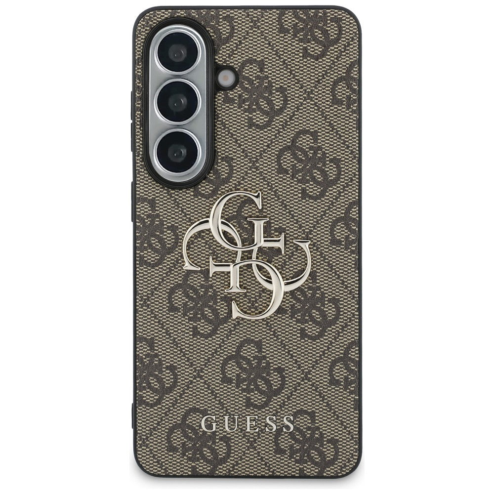 Husa pentru Samsung Galaxy S26 - Guess Hardcase 4G Big Metal Logo (GUHCS26S4GMGBR) - Brown