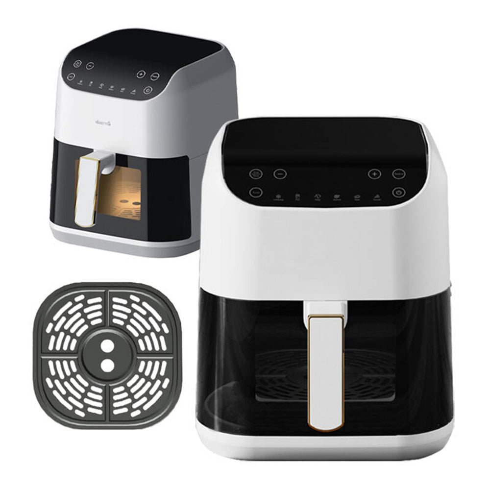 Deerma Gadget Deerma Air Fryer (DEM-KZ130W), 5.5l, 6x Programs, Temperature Range 80-200°C, Cooking Scheduling Feature, 