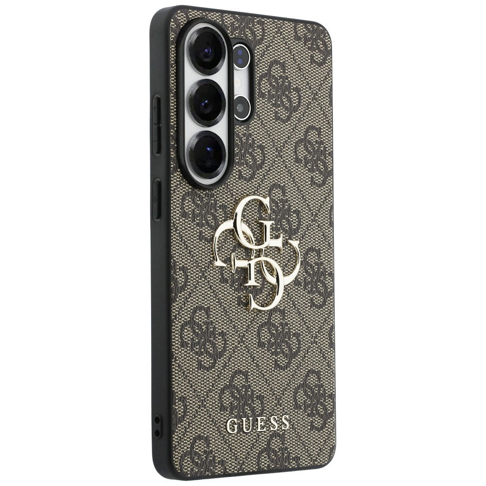 Husa pentru Samsung Galaxy S26 Ultra - Guess Hardcase 4G Big Metal Logo (GUHCS26L4GMGBR) - Brown