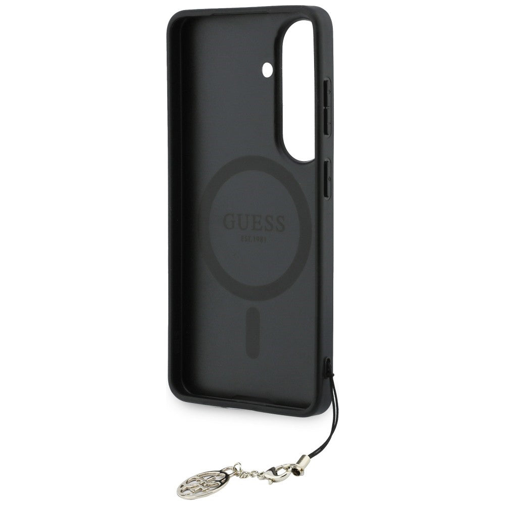 Husa pentru Samsung Galaxy S26 - Guess Hardcase 4G Classic Logo Charm (GUHMS26SGF4GGR) - Black