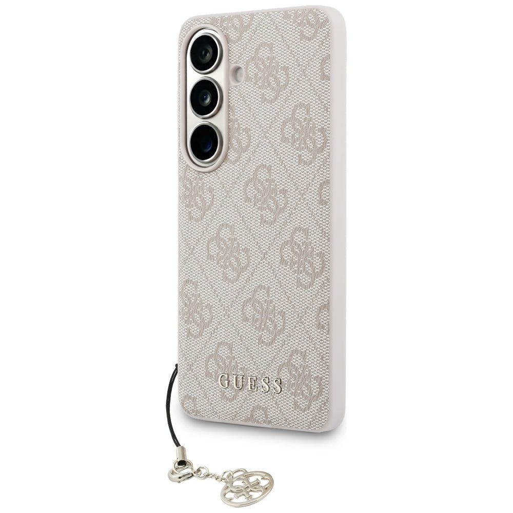 Husa pentru Samsung Galaxy S26 - Guess Hardcase 4G Classic Logo Charm (GUHMS26SGF4GPI) - Pink