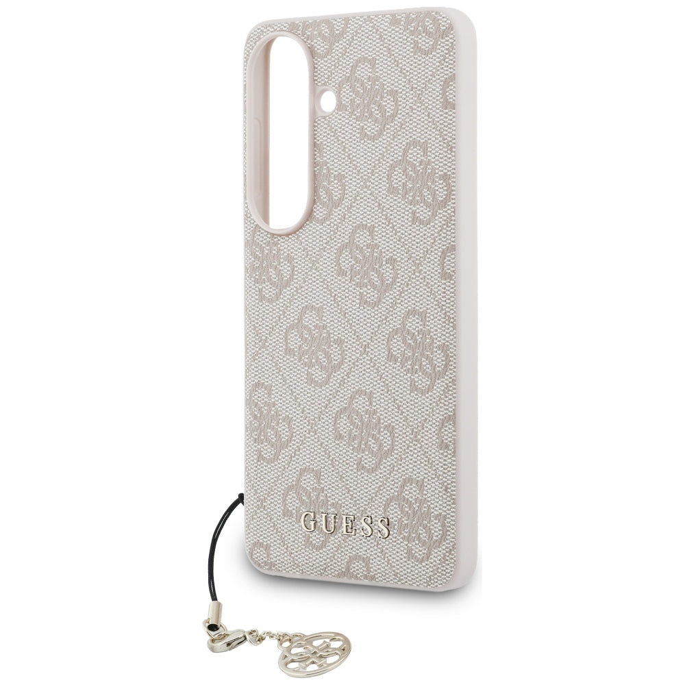 Husa pentru Samsung Galaxy S26 - Guess Hardcase 4G Classic Logo Charm (GUHMS26SGF4GPI) - Pink