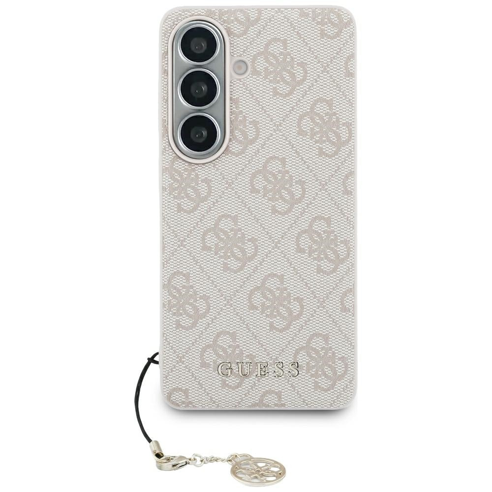 Husa pentru Samsung Galaxy S26 - Guess Hardcase 4G Classic Logo Charm (GUHMS26SGF4GPI) - Pink