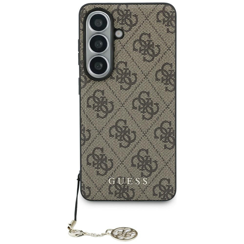 Husa pentru Samsung Galaxy S26 - Guess Hardcase 4G Classic Logo Charm (GUHMS26SGF4GBR) - Brown