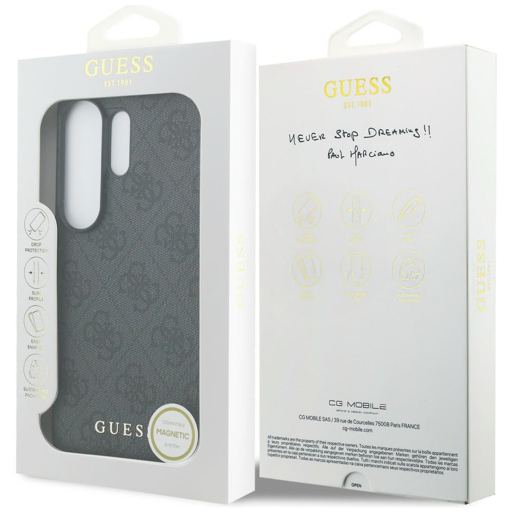 Guess - Hardcase 4G Classic Logo Charm (GUHMS26LGF4GGR) - Samsung Galaxy S26 Ultra - Black