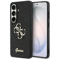 Guess - Fixed Glitter Big 4G Metal Logo (GUHCS26SHG4SGK) - Samsung Galaxy S26 - Black