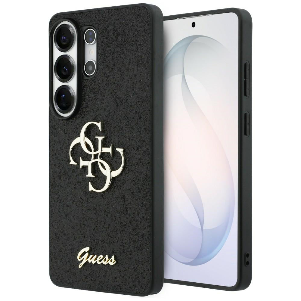 Guess - Fixed Glitter Big 4G Metal Logo (GUHCS26LHG4SGK) - Samsung Galaxy S26 Ultra - Black