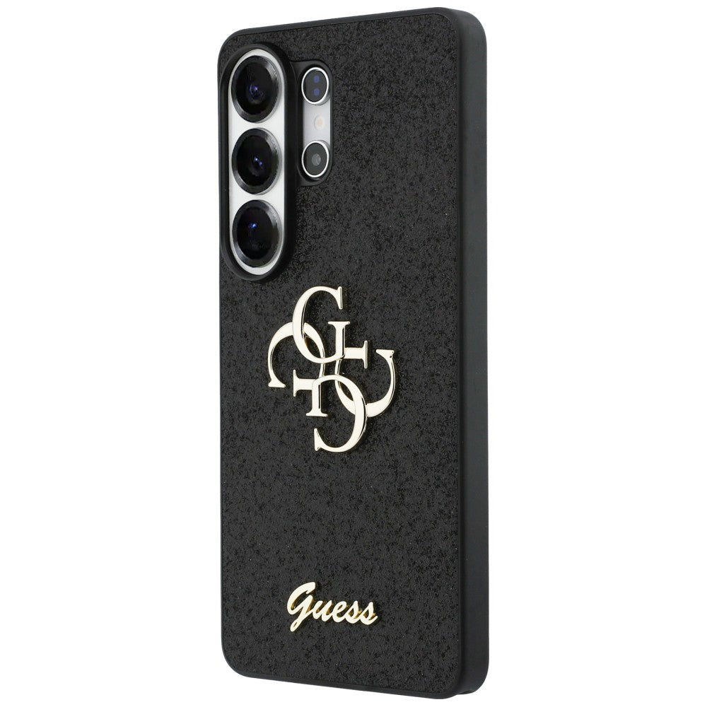 Guess - Fixed Glitter Big 4G Metal Logo (GUHCS26LHG4SGK) - Samsung Galaxy S26 Ultra - Black