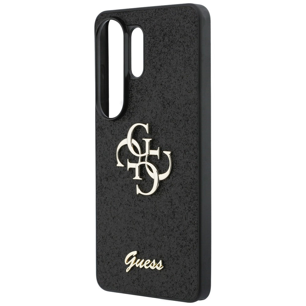 Guess - Fixed Glitter Big 4G Metal Logo (GUHCS26LHG4SGK) - Samsung Galaxy S26 Ultra - Black