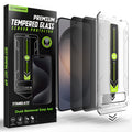 Techsuit - [Fingerprint Unlock Compatible] TitanGlass CrystalHD (2 pack) - Samsung Galaxy S26 - Privacy