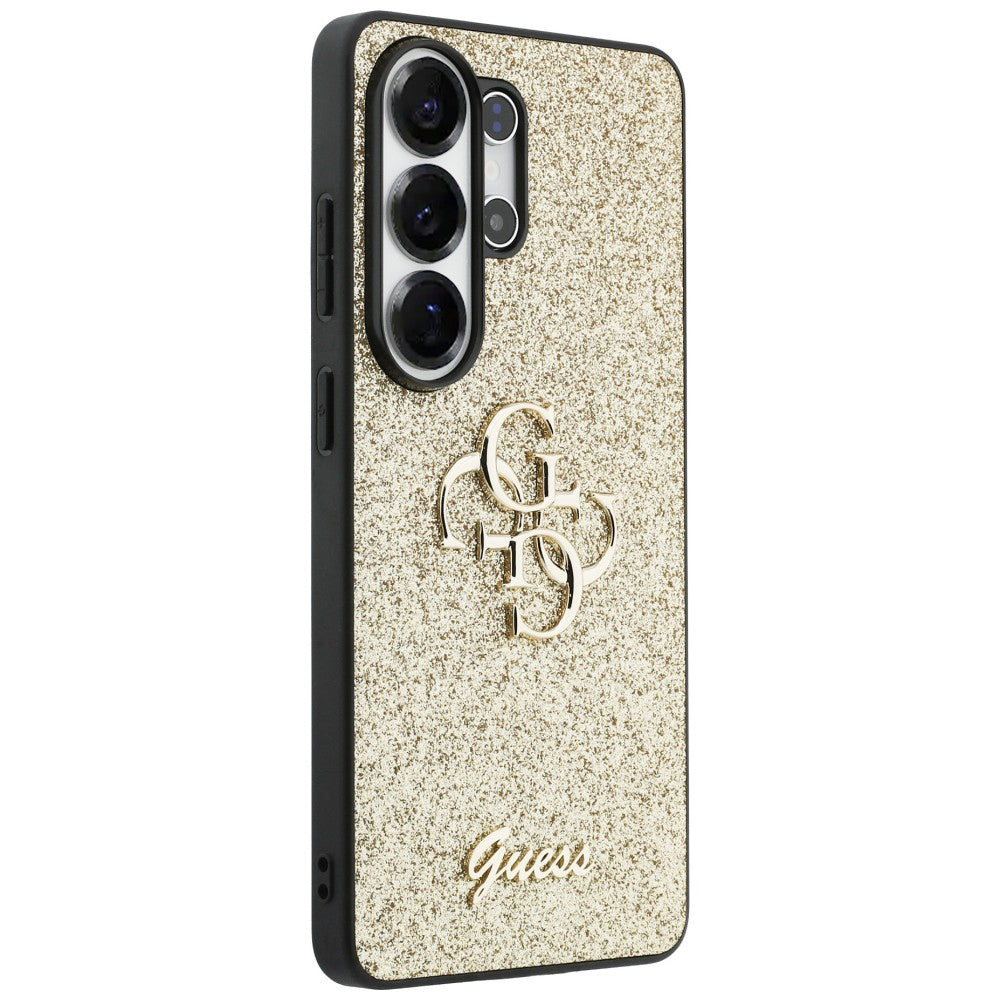 Guess - Fixed Glitter Big 4G Metal Logo (GUHCS26LHG4SGD) - Samsung Galaxy S26 Ultra - Gold