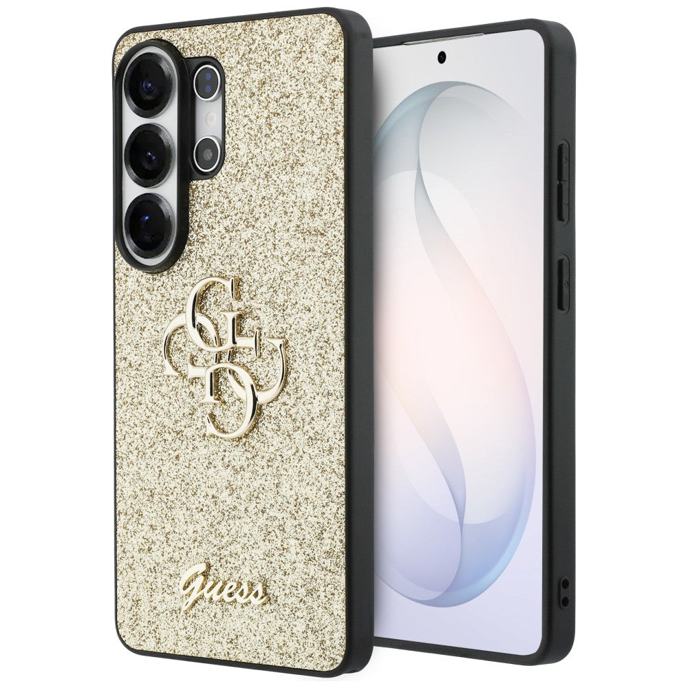 Guess - Fixed Glitter Big 4G Metal Logo (GUHCS26LHG4SGD) - Samsung Galaxy S26 Ultra - Gold