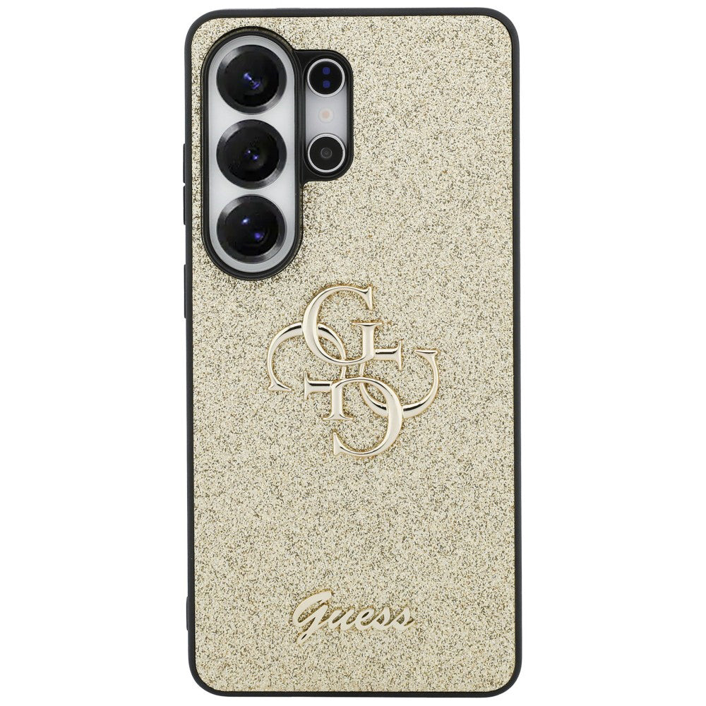 Guess - Fixed Glitter Big 4G Metal Logo (GUHCS26LHG4SGD) - Samsung Galaxy S26 Ultra - Gold