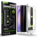Techsuit - [Privacy Display Feature Not Supported] TitanGlass CrystalHD (2 pack) - Samsung Galaxy S26 Ultra - Privacy