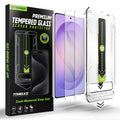 Techsuit - [Fingerprint Unlock Compatible] TitanGlass CrystalHD (2 pack) - Samsung Galaxy S26 Ultra - Clear