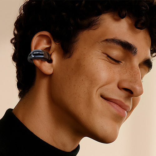 Acefast - Wireless Earbuds Aceclip Pro (FA006) - OWS Stereo, BT 5.4, Dual-mic Noise Cancelling, 400mAh, IP55, Type-C - G