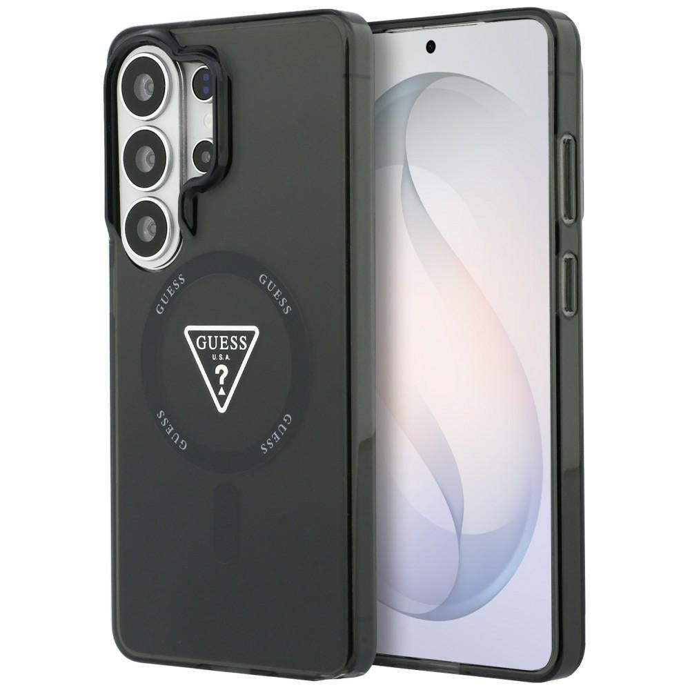Husa pentru Samsung Galaxy S26 Ultra - Guess IML Gradient Triangle MagSafe (GUHMS26LHGTMLCGK) - Black