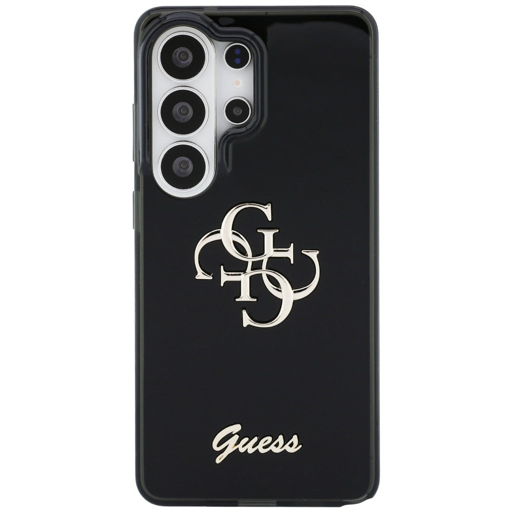 Husa pentru Samsung Galaxy S26 Ultra - Guess IML Big Metal 4G Script  (GUHCS26L5HC4MLSK) - Black