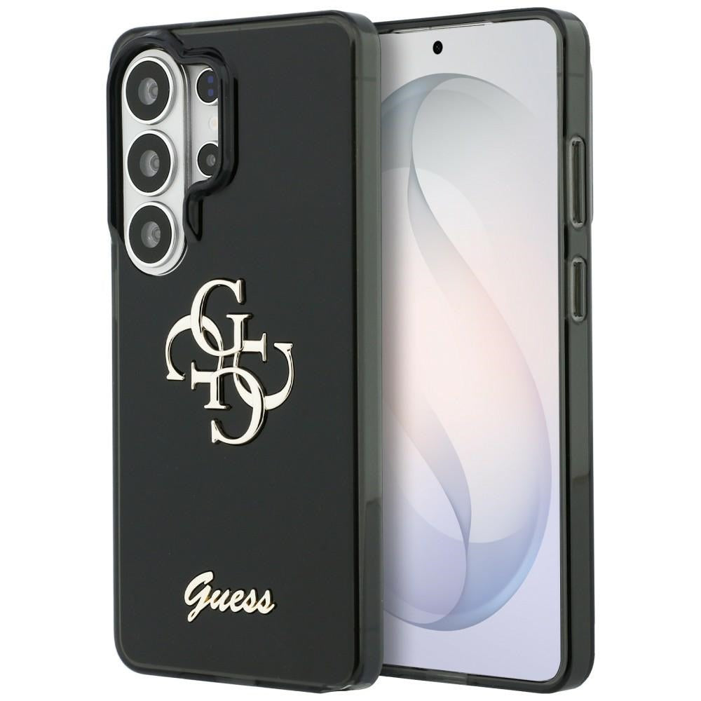 Husa pentru Samsung Galaxy S26 Ultra - Guess IML Big Metal 4G Script  (GUHCS26L5HC4MLSK) - Black