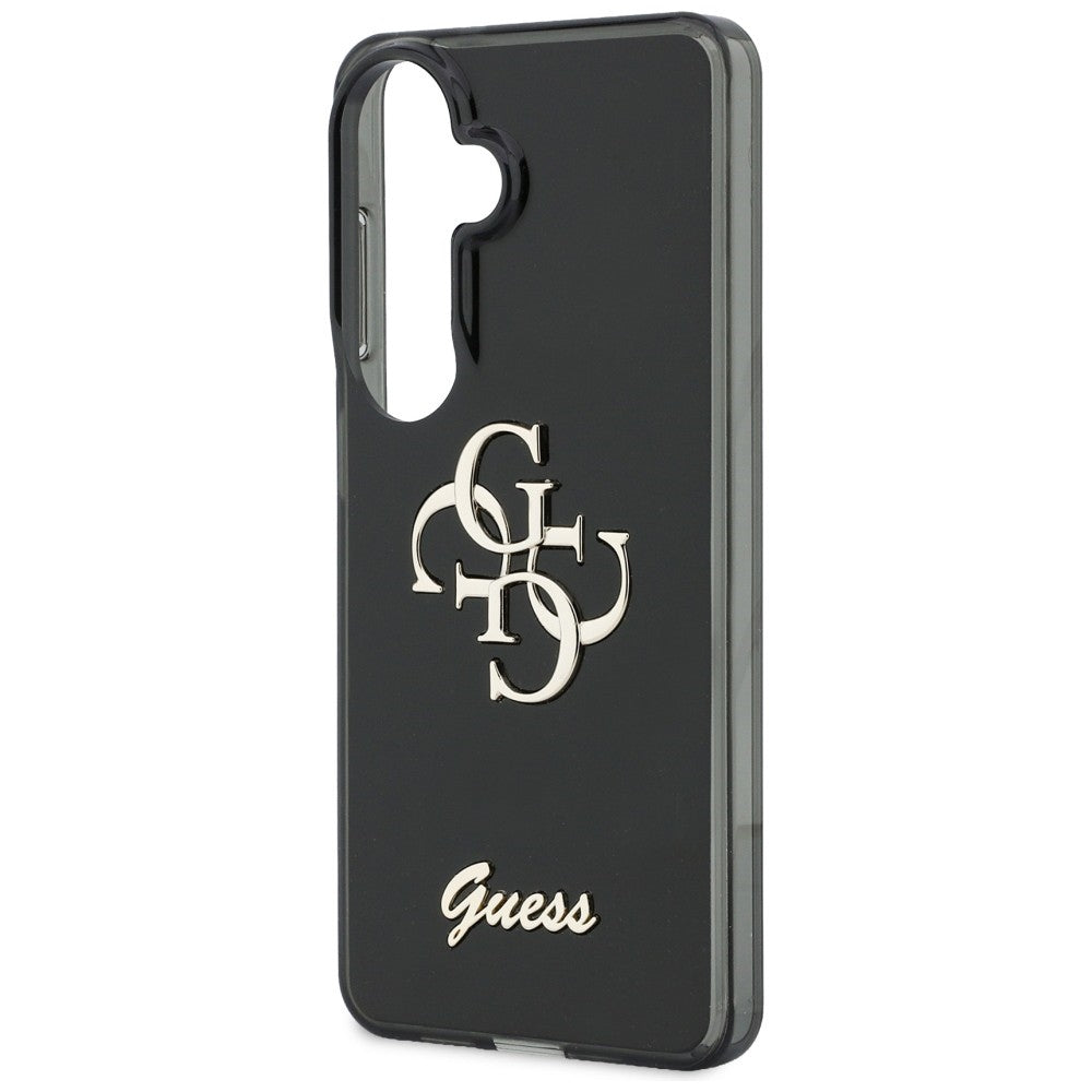 Husa pentru Samsung Galaxy S26 - Guess IML Big Metal 4G Script (GUHCS26S5HC4MLSK) - Black