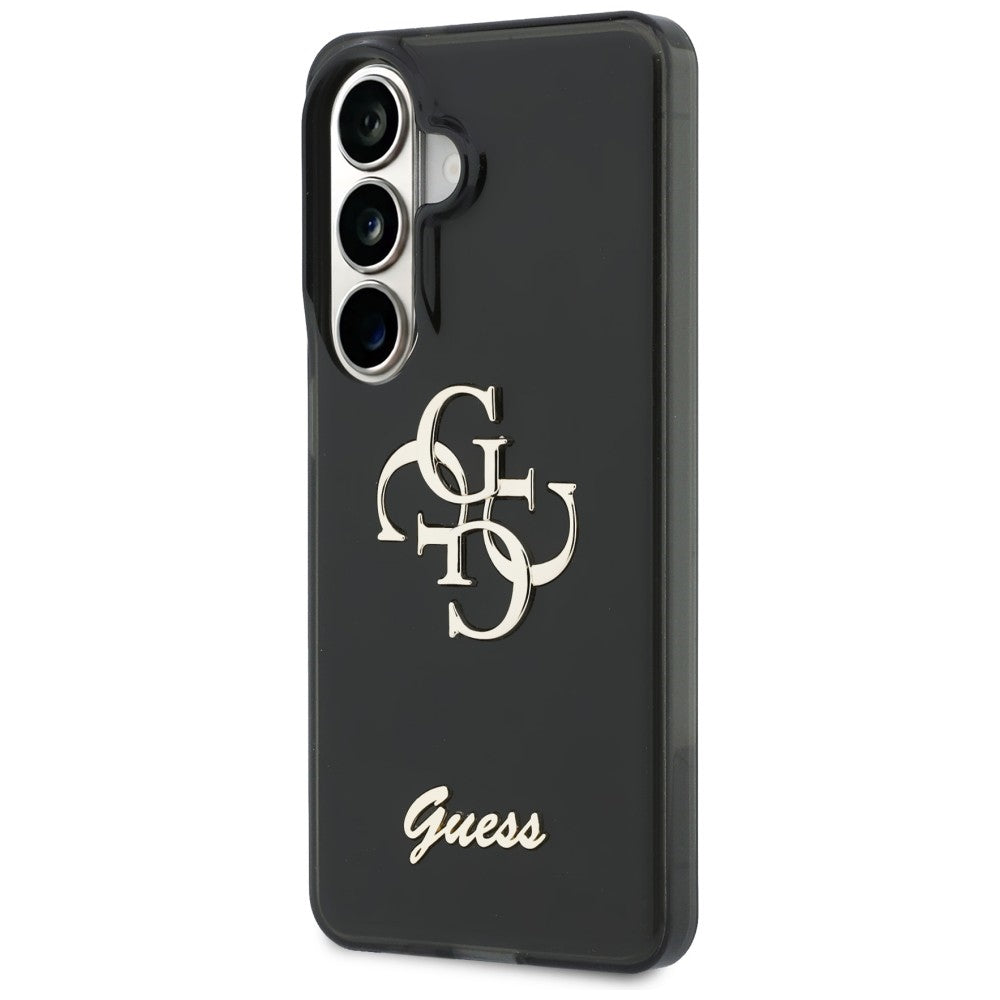 Husa pentru Samsung Galaxy S26 - Guess IML Big Metal 4G Script (GUHCS26S5HC4MLSK) - Black