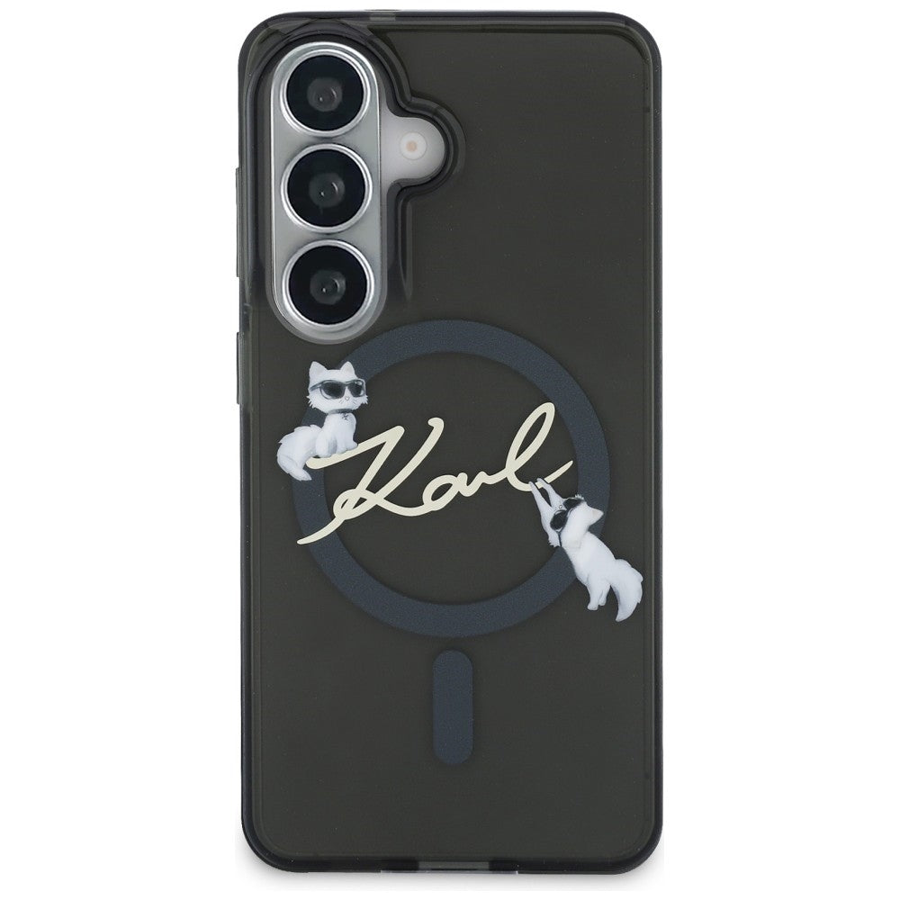 Husa de protectie Karl Lagerfeld compatibil cu Samsung Galaxy S26 Plus, Negru