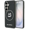 Karl Lagerfeld - IML Choupette Head on KL Repeated Logo MagSafe (KLHMS26SHMKBCHOK) - Samsung Galaxy S26 - Black