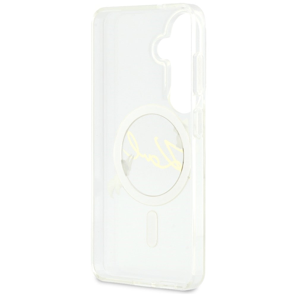 Husa de protectie Karl Lagerfeld compatibil cu Samsung Galaxy S26, Alb