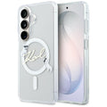 Husa de protectie Karl Lagerfeld compatibil cu Samsung Galaxy S26, Alb