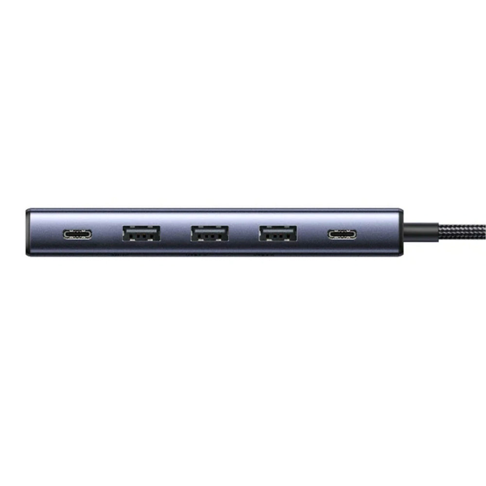 Ugreen - Docking Station CM511 (75642) - USB-C to 2x Type-C, 3x USB, Display Port, 5Gbps, PD 3.0, 100W, 4K@60Hz - Grey