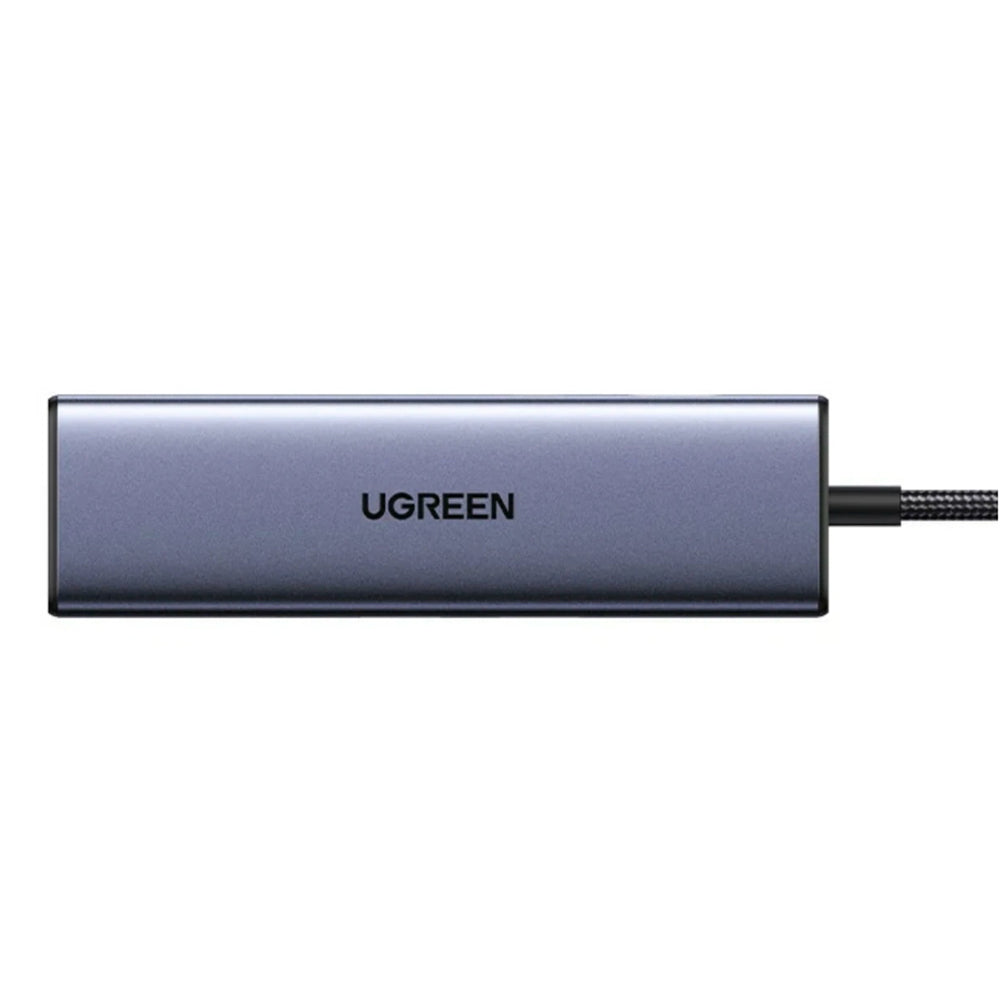 Ugreen - Docking Station CM511 (75642) - USB-C to 2x Type-C, 3x USB, Display Port, 5Gbps, PD 3.0, 100W, 4K@60Hz - Grey