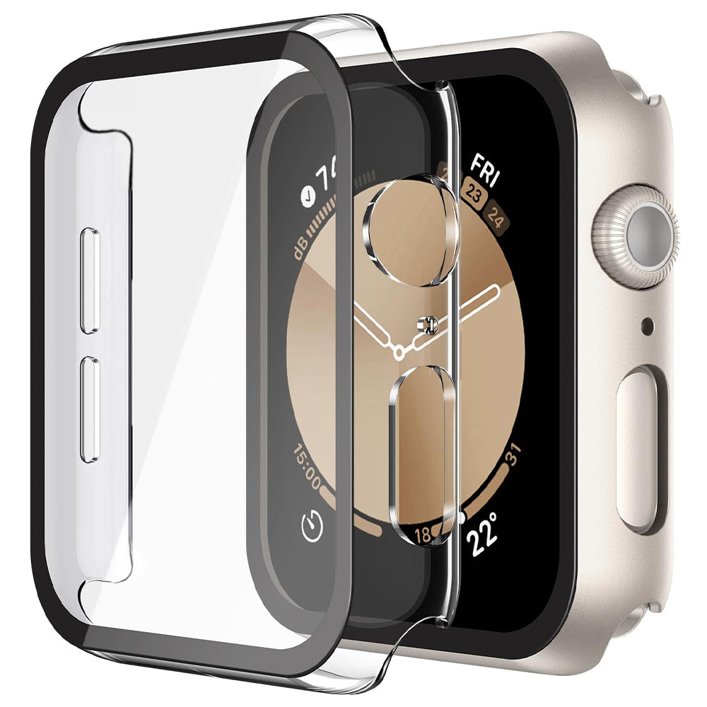 Techsuit - Defense360 Pro + Screen Protector - Apple Watch 4 / 5 / 6 / SE (40mm) - Clear