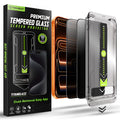 Techsuit - TitanGlass FullCover (2 pack) - iPhone 17 Pro Max - Privacy