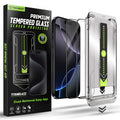 Techsuit - TitanGlass FullCover (2 pack) - iPhone 16 Pro Max - Black